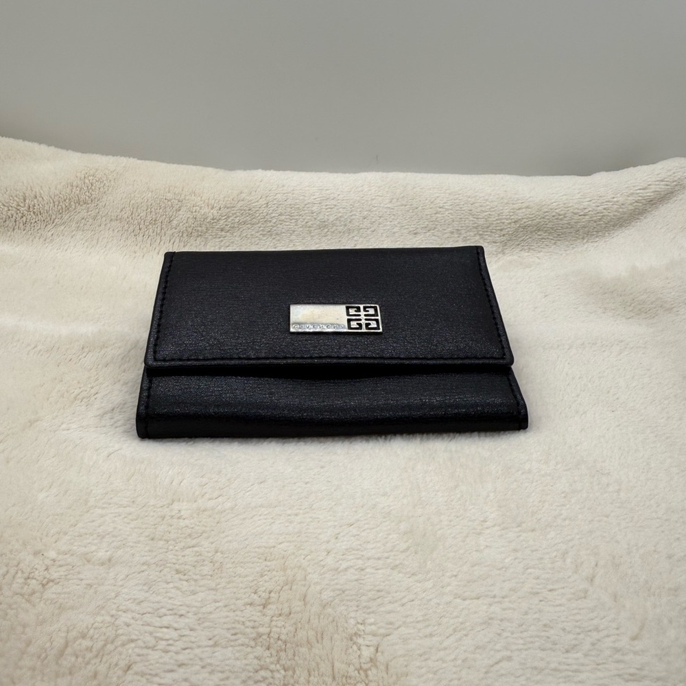 Black Givenchy 6 Ring Key Holder with Logo